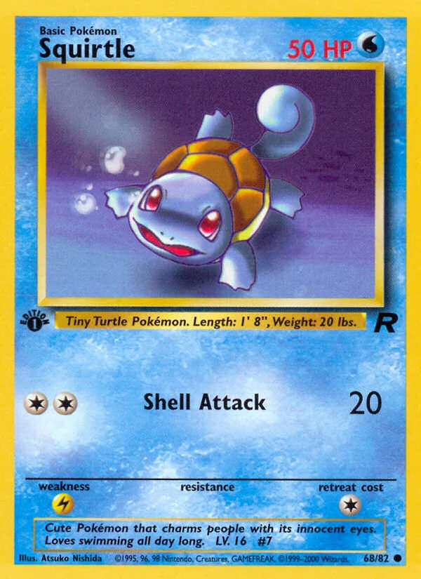 Squirtle · Team Rocket