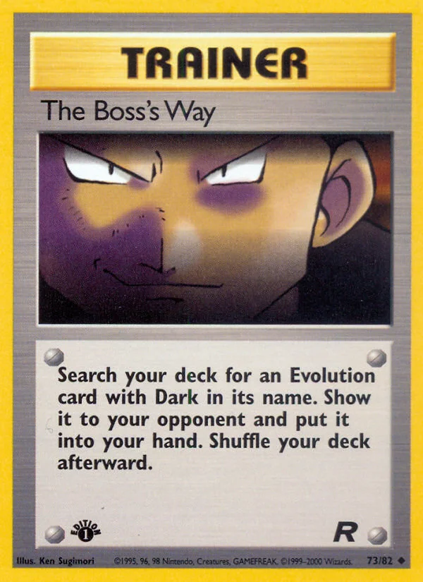 The Boss's Way · Team Rocket