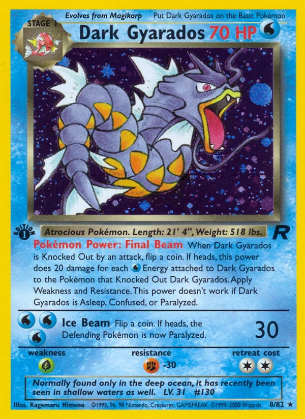 Dark Gyarados · Team Rocket