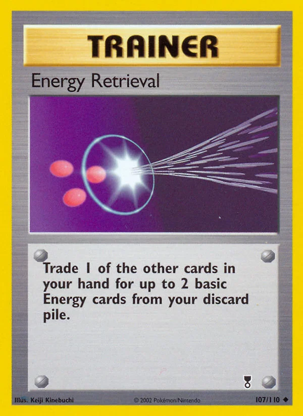 Energy Retrieval · Legendary Collection