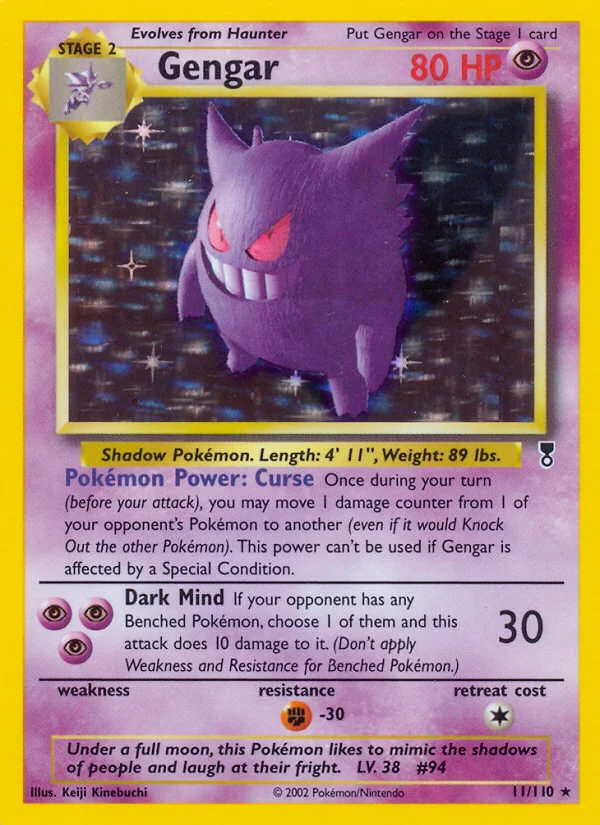 Gengar · Legendary Collection
