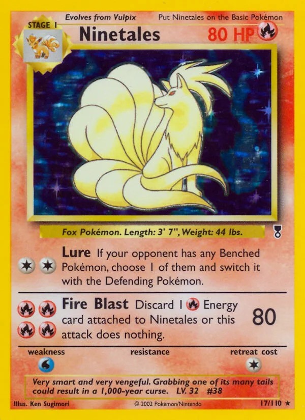 Ninetales · Legendary Collection