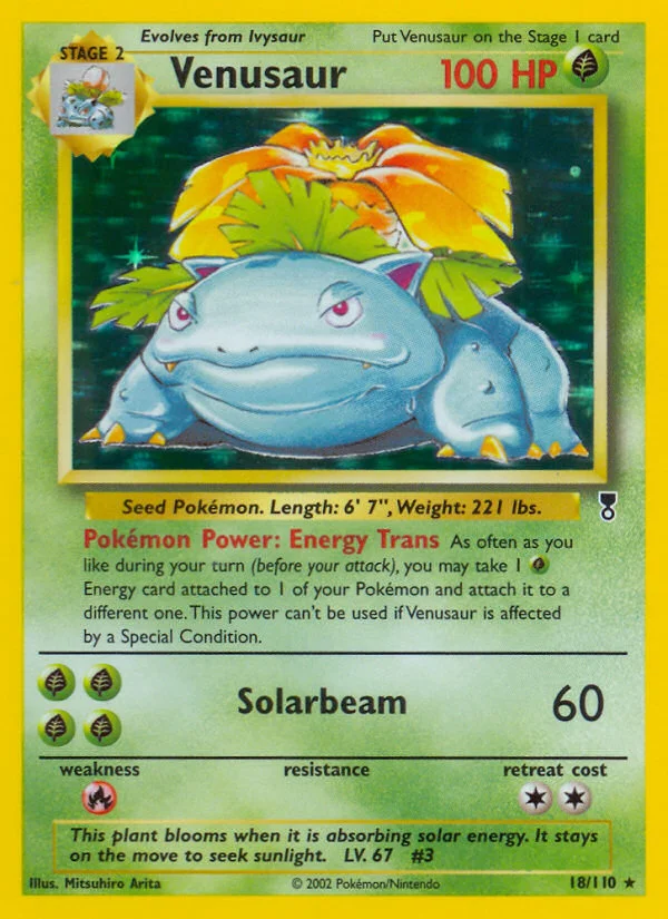 Venusaur · Legendary Collection