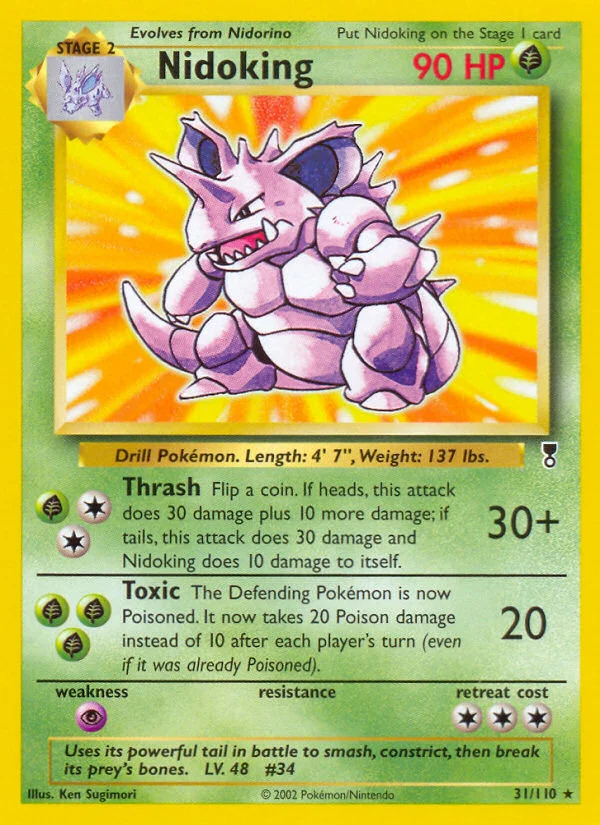 Nidoking · Legendary Collection