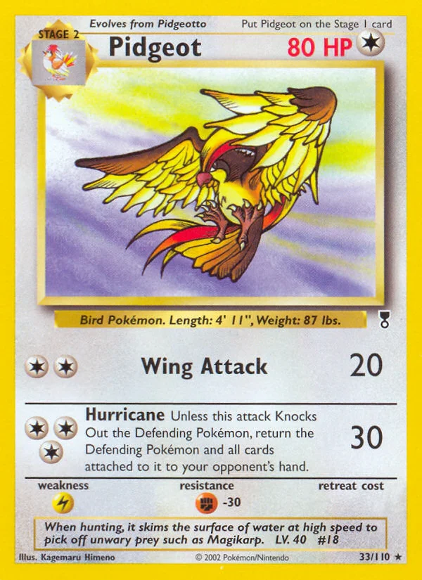 Pidgeot · Legendary Collection