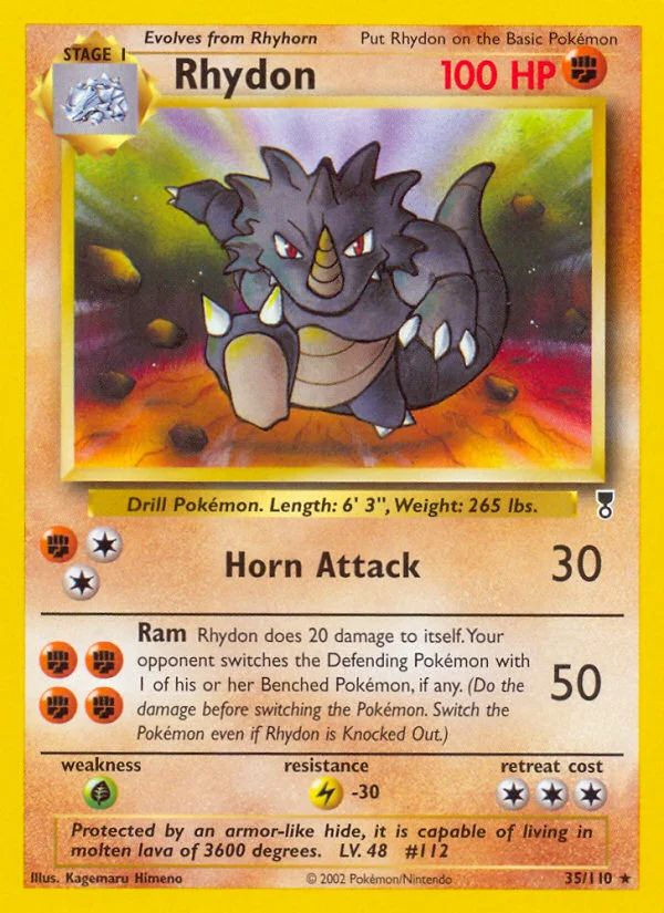 Rhydon · Legendary Collection