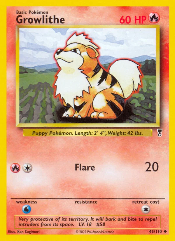 Growlithe · Legendary Collection