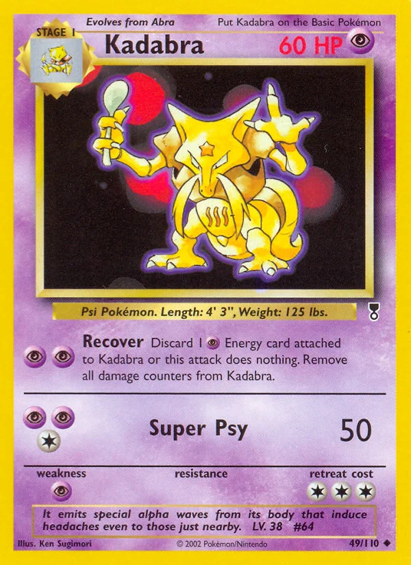 Kadabra · Legendary Collection
