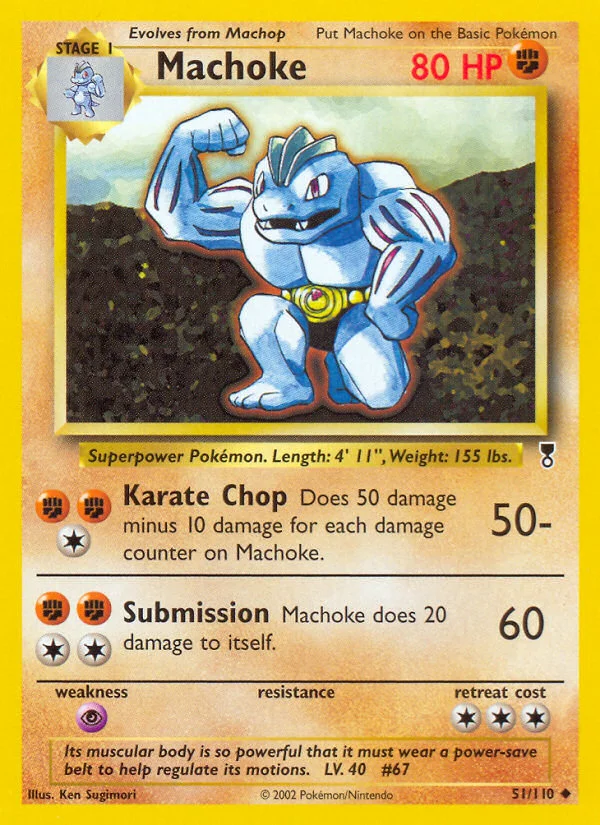 Machoke · Legendary Collection