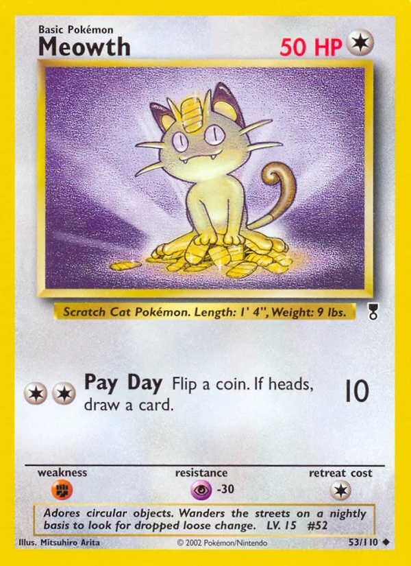 Meowth · Legendary Collection