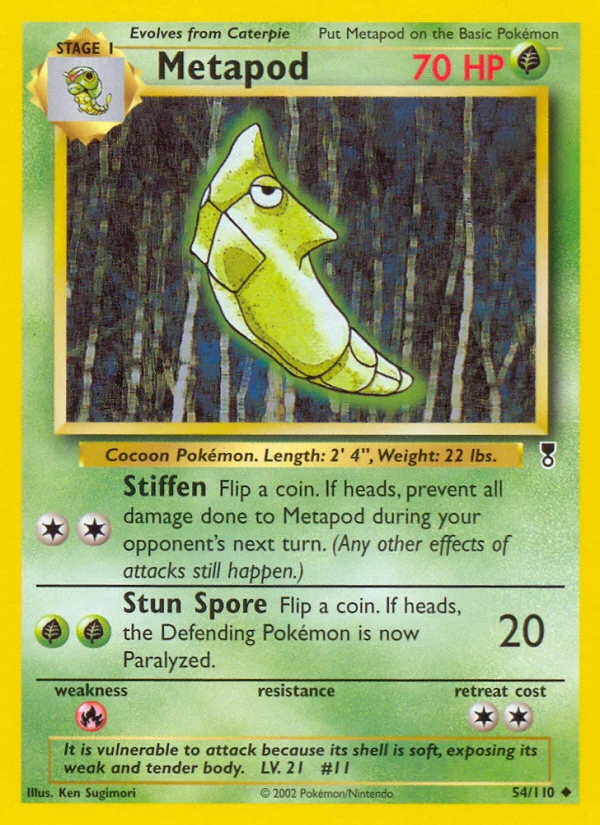 Metapod · Legendary Collection