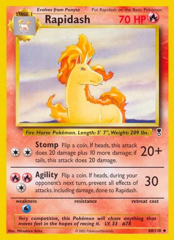 Rapidash · Legendary Collection