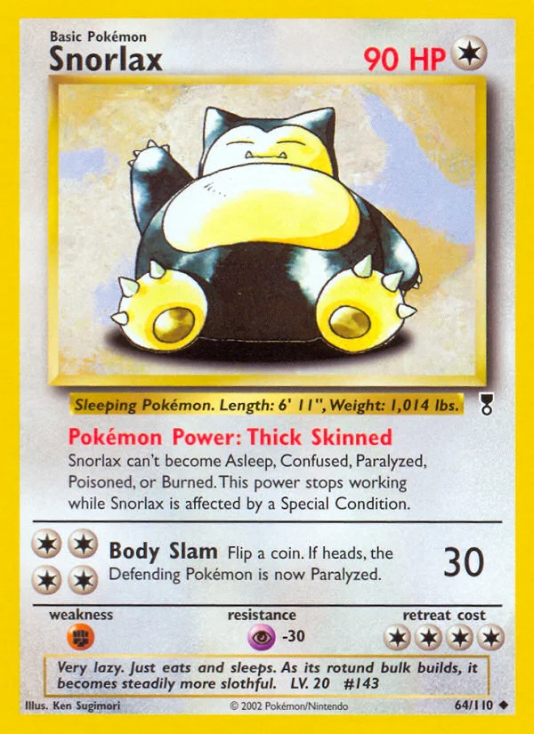 Snorlax · Legendary Collection
