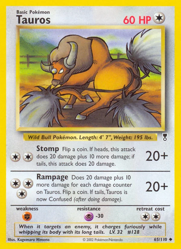 Tauros · Legendary Collection