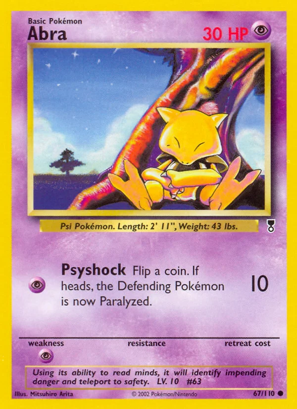 Abra · Legendary Collection