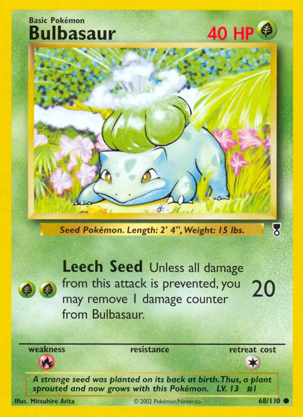 Bulbasaur · Legendary Collection
