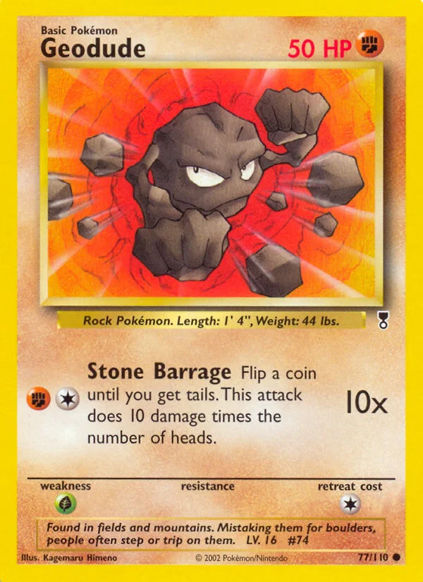 Geodude · Legendary Collection