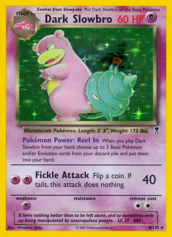Dark Slowbro · Legendary Collection