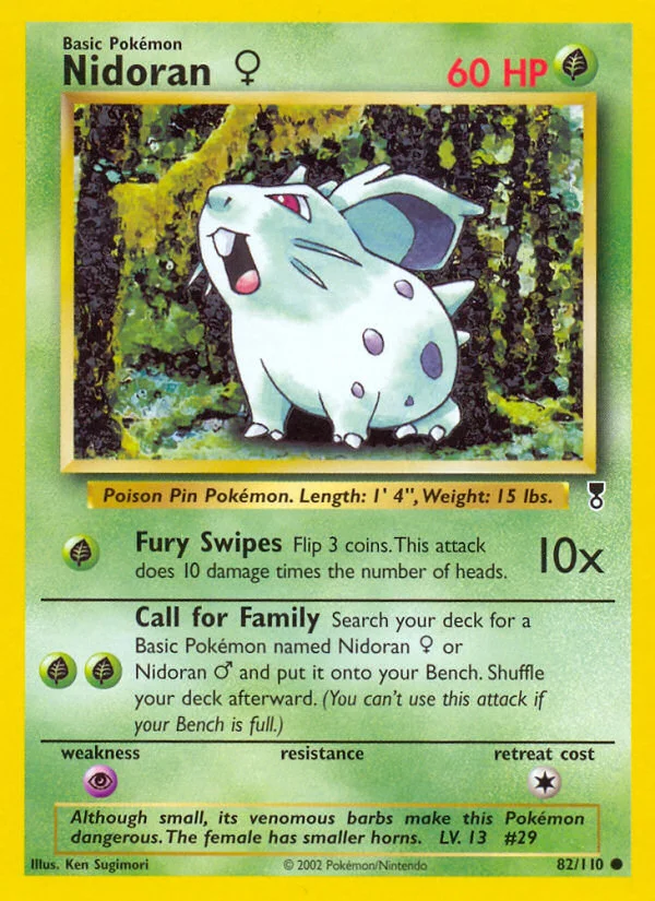 Nidoran ♀ · Legendary Collection