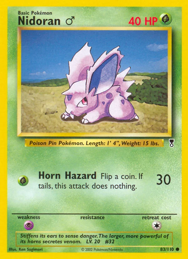 Nidoran ♂ · Legendary Collection