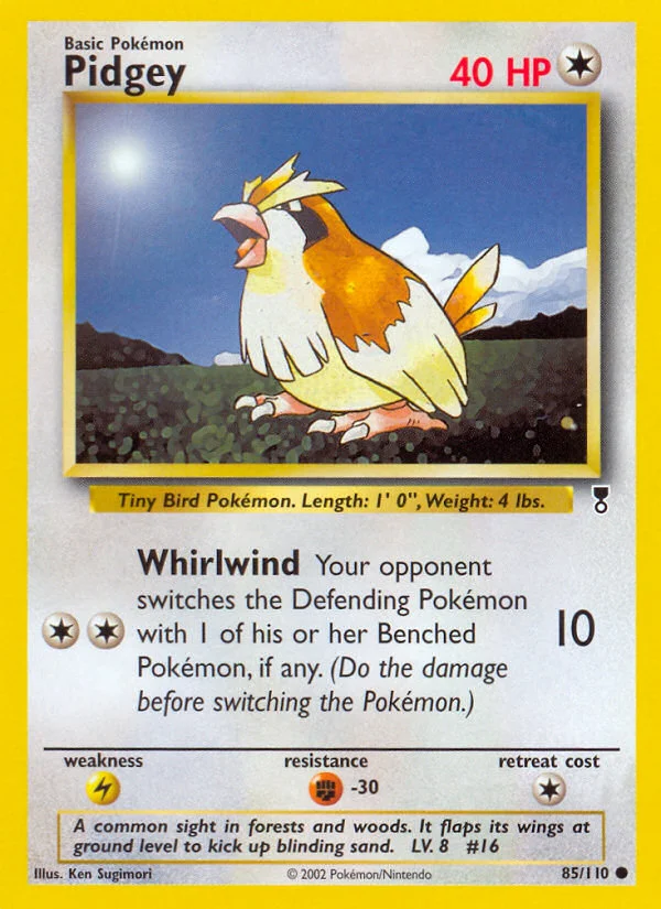 Pidgey · Legendary Collection