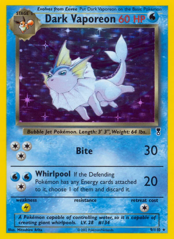 Dark Vaporeon · Legendary Collection