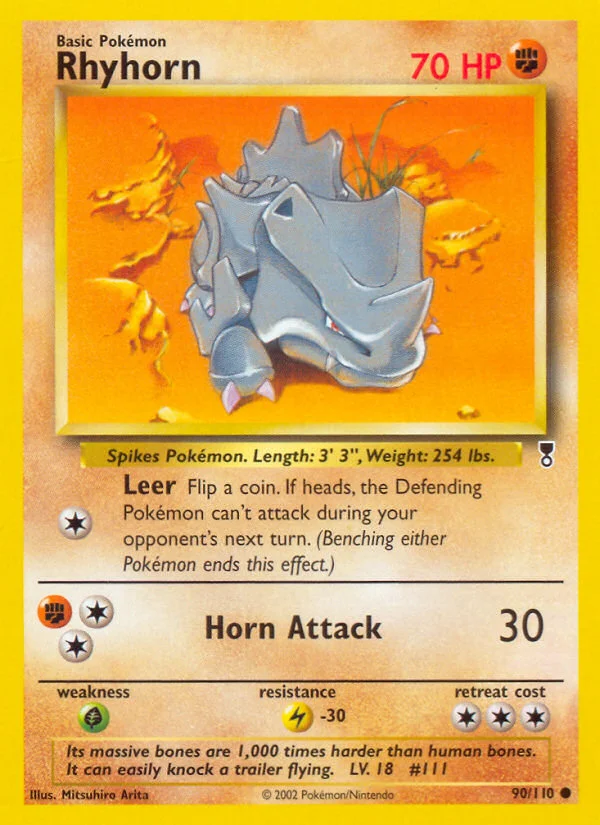Rhyhorn · Legendary Collection
