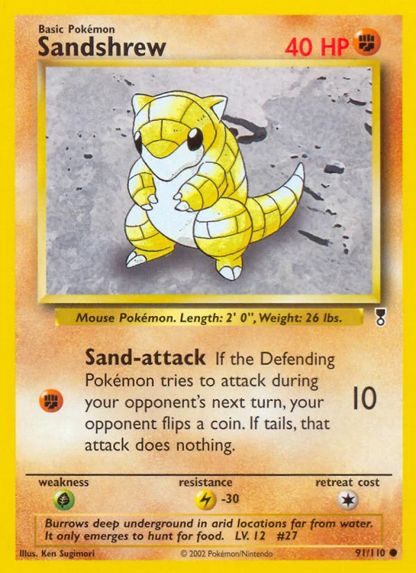 Sandshrew · Legendary Collection