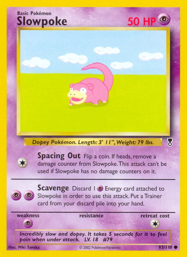 Slowpoke · Legendary Collection
