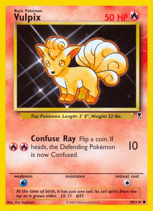Vulpix · Legendary Collection