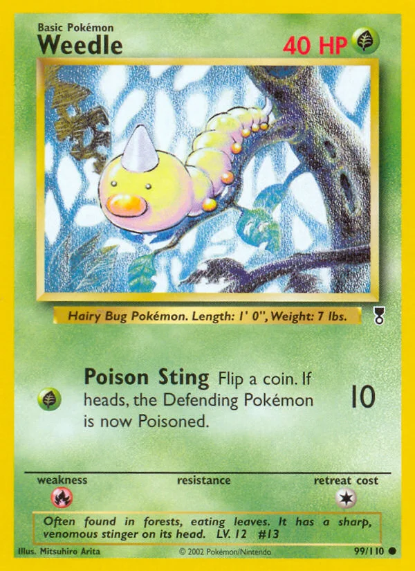 Weedle · Legendary Collection