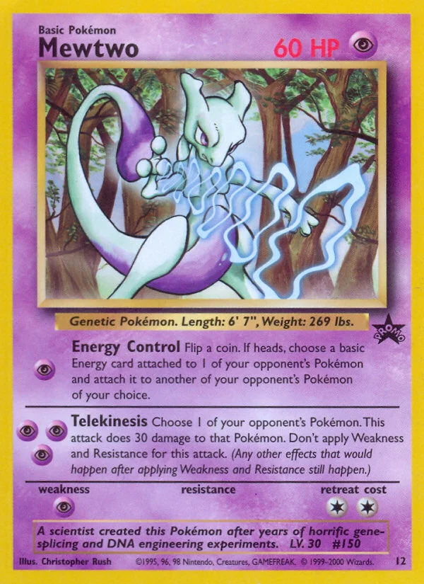 Mewtwo · Wizards Black Star Promos