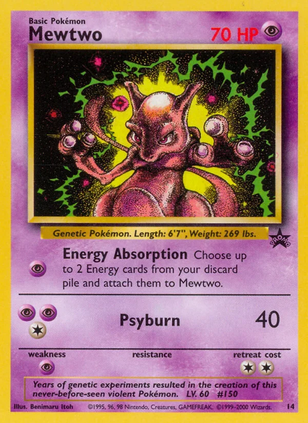 Mewtwo · Wizards Black Star Promos