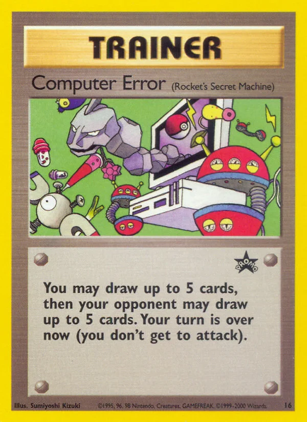 Computer Error · Wizards Black Star Promos
