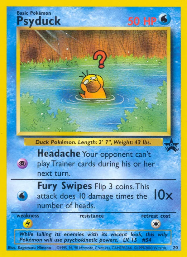 Psyduck · Wizards Black Star Promos