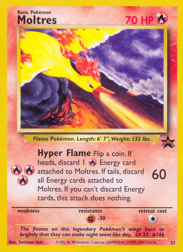 Moltres · Wizards Black Star Promos
