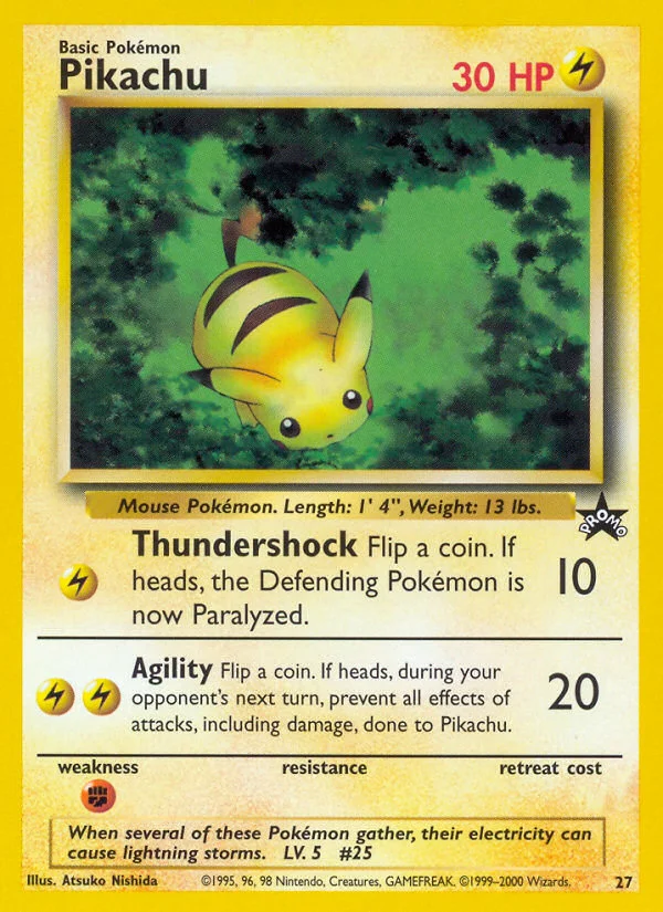 Pikachu · Wizards Black Star Promos