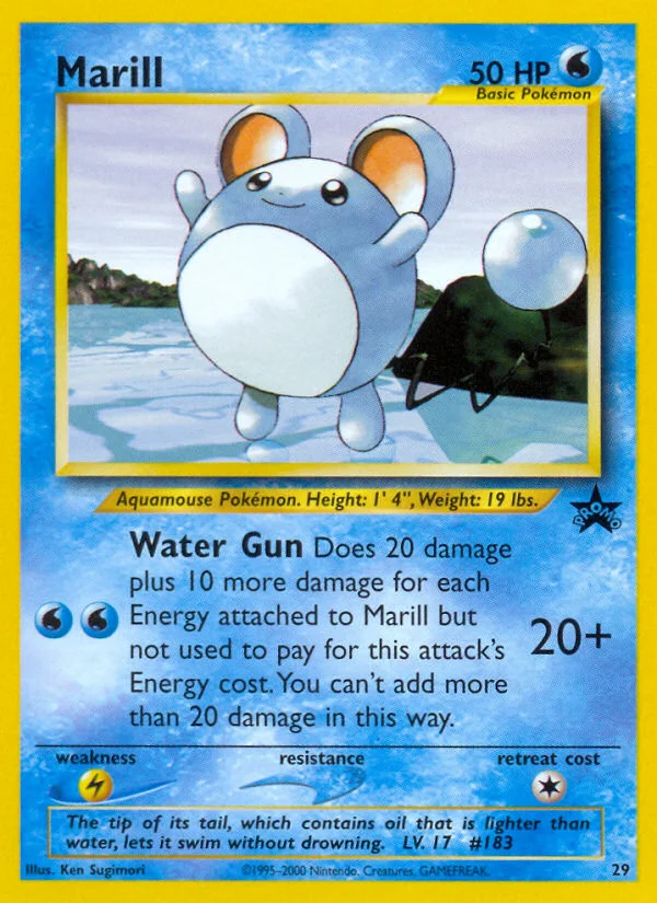 Marill · Wizards Black Star Promos