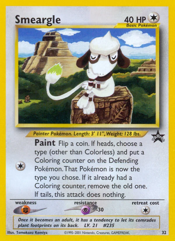 Smeargle · Wizards Black Star Promos