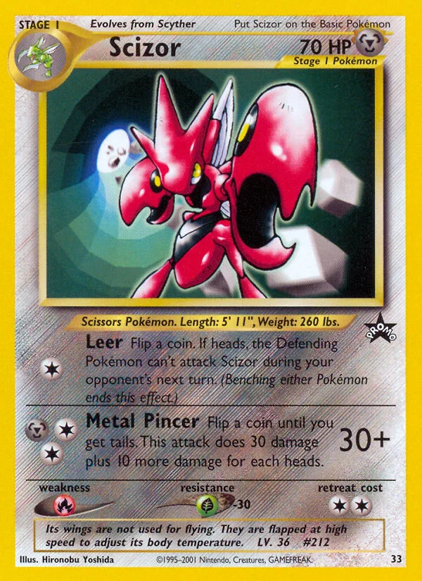Scizor · Wizards Black Star Promos