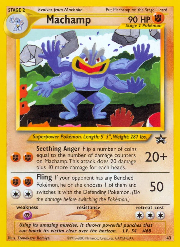 Machamp · Wizards Black Star Promos