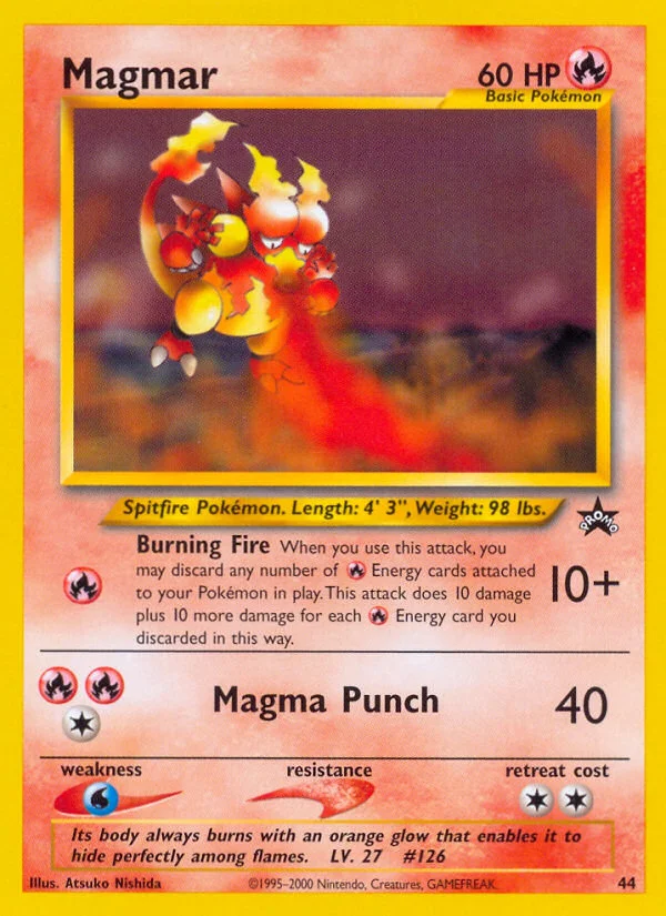 Magmar · Wizards Black Star Promos