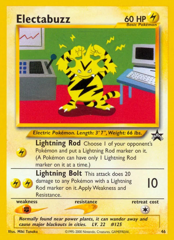 Electabuzz · Wizards Black Star Promos