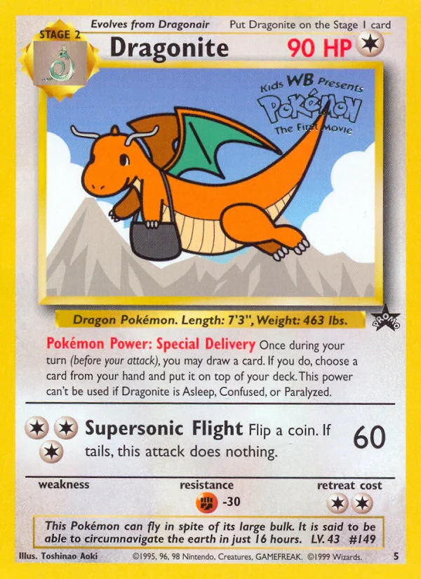 Dragonite · Wizards Black Star Promos