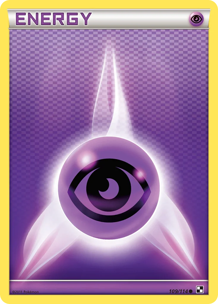 Psychic Energy · Black & White