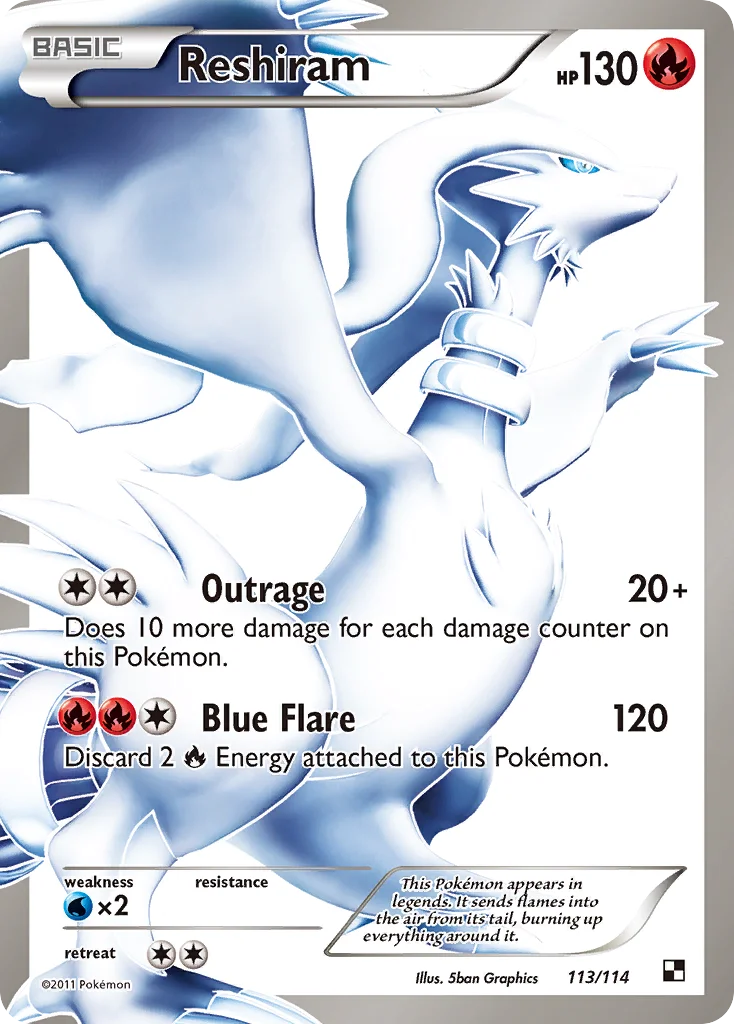 Reshiram · Black & White