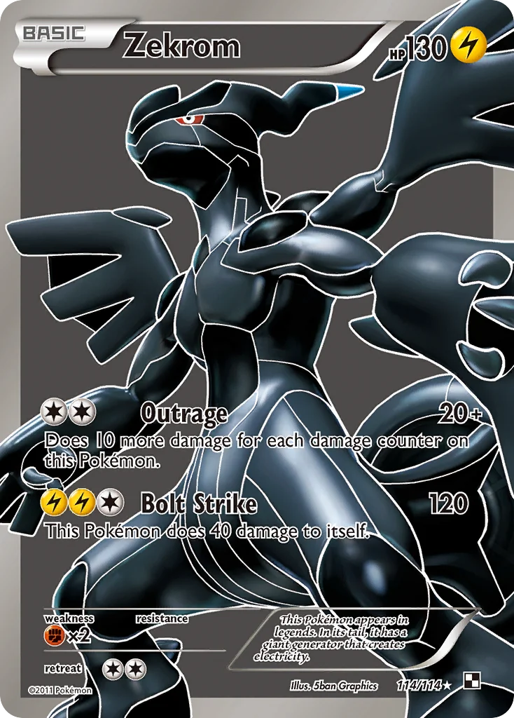 Zekrom · Black & White