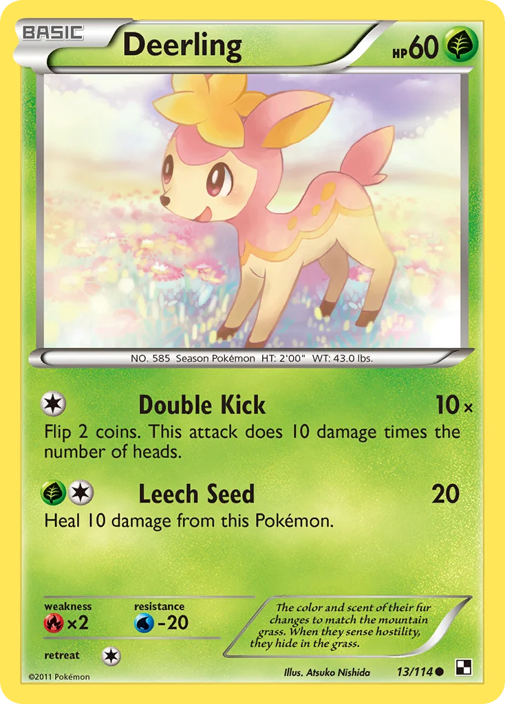 Deerling · Black & White