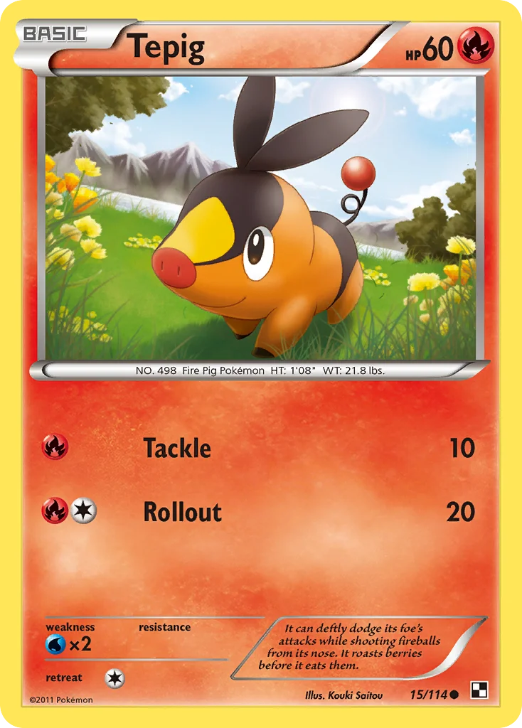 Tepig · Black & White