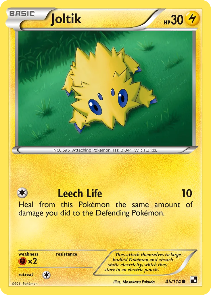 Joltik · Black & White